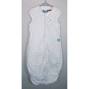 ergoPouch Cocoon Swaddle 3.5 Tog Sleep Sack 2-12M Organic Cotton Cream Zip